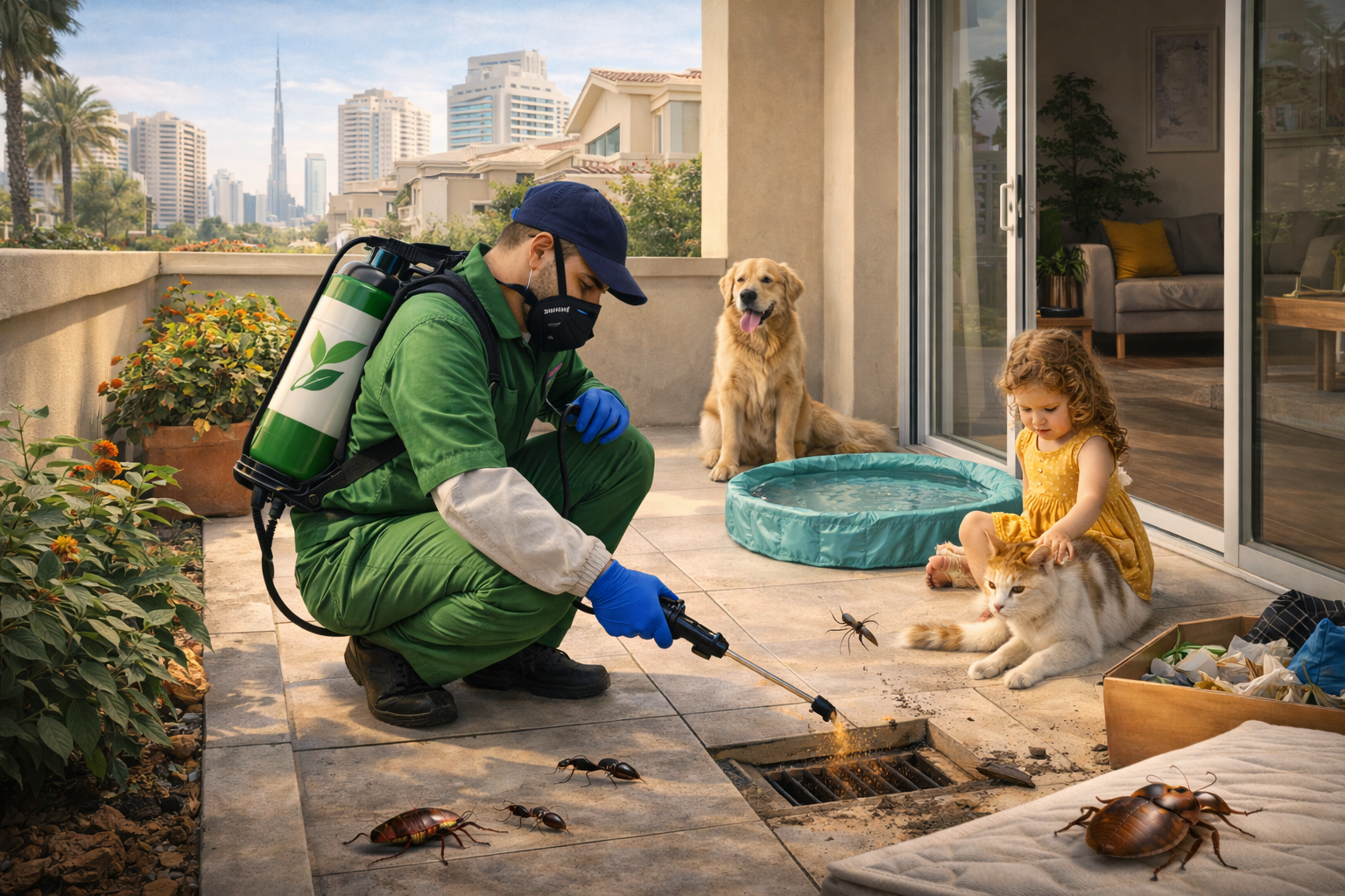 Pest control services Dubailand near me